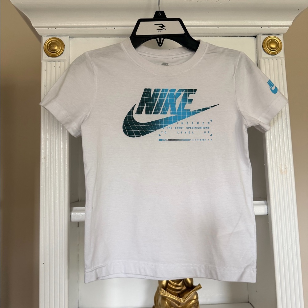 Nike White Tee with Logo